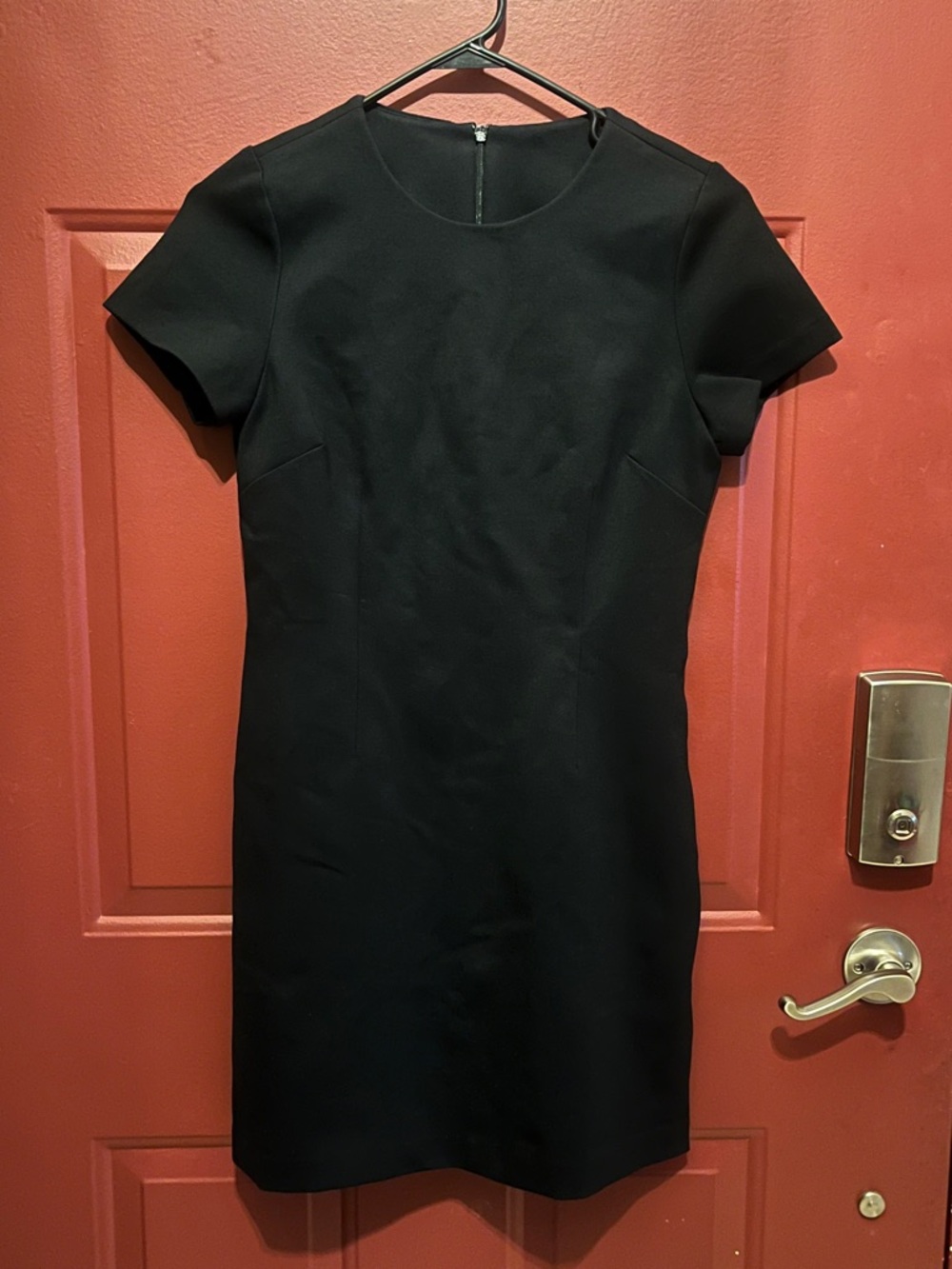 Spanx Women's Classic Black Short-Sleeve Minidress